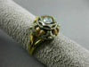 ANTIQUE .20CT DIAMOND 18KT WHITE & YELLOW GOLD HANDCRAFTED WOVEN SOLITAIRE RING