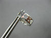 .08CT DIAMOND 14KT WHITE GOLD MULTI HEART ETOILE HUGGIE HANGING EARRINGS #27718