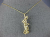 ESTATE 14KT YELLOW GOLD 3D SOCCER PLAYER CHARM PENDANT #25105