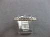 .76CT DIAMOND 14KT WHITE GOLD 3D 4 PRONG SEMI ETERNITY WEDDING ANNIVERSARY RING