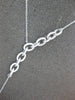 LARGE .55CT DIAMOND & AAA SOUTH SEA PEARL 14KT WHITE GOLD OVAL LARIAT NECKLACE