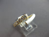 .43CT DIAMOND & WHITE ENAMEL 14K YELLOW GOLD GRADUATING JOURNEY CRISS CROSS RING