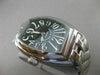 FRANCK MULLER CONQUISTADOR 8005 BLACK LADIES WATCH SS BOX + PAPERS 6.75" #2687