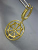 ESTATE LARGE 1.74CT DIAMOND 18KT YELLOW GOLD OVAL OPEN FILIGREE HANGING EARRINGS