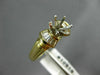 ESTATE 1.35CTW DIAMOND HEART 14KT 2 TONE GOLD OPEN PENDANT F/G VS + CHAIN #10618