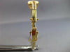 LARGE 1.75CT DIAMOND 18KT YELLOW GOLD 3D FLOWER LOVE KNOT CUFF BANGLE BRACELET