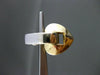 ESTATE 14KT WHITE & YELLOW GOLD HEART HANGING CLIP ON EARRINGS BEAUTIFUL! #22561
