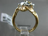 LARGE .68CT BLACK DIAMOND & YELLOW SAPPHIRE 18K WHITE & ROSE GOLD 3D BEETLE RING