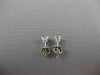 ESTATE .78CT ROUND DIAMOND 14KT WHITE GOLD CLASSIC 4 PRONG STUD EARRINGS #15653