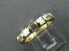 ESTATE .76CT PRINCESS & BAGUETTE DIAMOND 14KT YELLOW GOLD ANNIVERSARY RING #6893