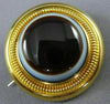 ESTATE EXTRA LARGE 14KT YELLOW GOLD EVIL EYE BARON ROTHSCHILD BROOCH PIN #26363