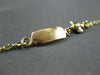 ESTATE 14KT TRI COLOR GOLD 3D AIRPLANE ID BABY BOY ITALIAN ENGRAVEABLE BRACELET