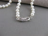 ESTATE 4.5- 5MM SOUTH SEA PEARL 14K WHITE GOLD PRINCESS NECKLACE 18" INCH #21026