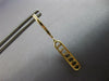 LONG .55CT DIAMOND 14KT YELLOW GOLD ROUND & BAGUETTE ELONGATED OVAL FUN EARRINGS