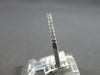 ESTATE .18CT DIAMOND 18KT WHITE GOLD 3D 1.5MM ROUND WEDDING ANNIVERSARY RING