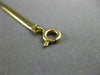 ESTATE LONG 14KT YELLOW GOLD 3D CLASSIC HERRINGBONE CHAIN BRACELET #25321