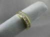 ESTATE .75CT DIAMOND 14KT YELLOW GOLD PRINCESS CHANNEL ANNIVERSARY RING #20523