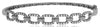 ESTATE .85CT DIAMOND 14KT WHITE GOLD 3D OVAL LOVE KNOT LINK CUFF BANGLE BRACELET
