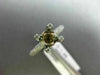 ESTATE 1.66CT DIAMOND 14K WHITE GOLD 4 PRONG ETERNITY SEMI MOUNT ENGAGEMENT RING