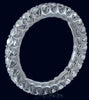 1.36CT DIAMOND 14KT WHITE GOLD 3D SHARED PRONG ETERNITY WEDDING ANNIVERSARY RING