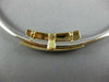 ASCH GROSSBARDT .16CT DIAMOND & AAA MULTI GEM 14KT TWO TONE GOLD NECKLACE #25979
