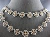 GIA EXTRA LARGE 18.83CT WHITE & PINK DIAMOND 18KT WHITE & ROSE GOLD 3D NECKLACE