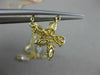GIA 1.57CT WHITE & FANCY YELLOW DIAMOND 18KT YELLOW GOLD CLASSIC FLOWER NECKLACE