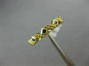 .16CT AAA SAPPHIRE 14KT YELLOW GOLD 3D FILIGREE ZIG ZAG WEDDING ANNIVERSARY RING