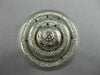 ESTATE EXTRA LARGE .82CT DIAMOND 14KT WHITE GOLD MULTI CIRCULAR PAVE ETOILE RING