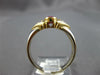 ESTATE .72CT DIAMOND & AAA RUBY 14KT YELLOW GOLD OVAL & ROUND DOUBLE V FUN RING