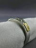 ESTATE .20CT DIAMOND 14KT WHITE & YELLOW GOLD FIVE STONE ANNIVERSARY RING #4037