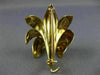 ESTATE LARGE TIFFANY & CO. 18KT YELLOW GOLD 3D CLASSIC FLOWER BROOCH PIN #26539