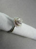 ANTIQUE ROUND DIAMOND 0.75CT 14KT WHITE & YELLOW GOLD ENGAGMENT RING