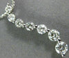 ESTATE .92CT ROUND DIAMOND 14KT WHITE GOLD CLASSIC JOURNEY FLOATING PENDANT #353