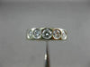 ESTATE .75CT DIAMOND 14KT WHITE GOLD 5 STONE GRADUATING ANNIVERSARY RING #26339