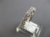 LARGE 1.16CT DIAMOND 14K WHITE GOLD ROUND SHARED PRONG SEMI ETERNITY LUCIDA RING