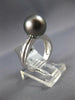 .04CT DIAMOND & AAA TAHITIAN PEARL 14KT WHITE GOLD 3D ETOILE CLASSIC LOVE RING