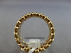 ESTATE LARGE .82CT DIAMOND 14K YELLOW GOLD MULTI INFINITY 3 ROW ANNIVERSARY RING