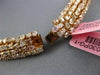 GIA EXTRA LARGE 55.46CT PINK DIAMOND 18K YELLOW GOLD 3D ETERNITY TENNIS NECKLACE