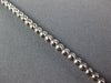 ESTATE 5.26CT DIAMOND 14KT WHITE GOLD CHANDELIER SEMI ETERNITY NECKLACE #27062