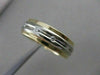 ESTATE DIAMOND 14K WHITE YELLOW GOLD MENS ETERNITY WEDDING BAND 6.5M RING #21510