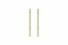 ESTATE LARGE & LONG 2.70CT DIAMOND 18KT YELLOW GOLD DOUBLE BAR HANGING EARRINGS