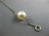 ESTATE LONG AAA SOUTH SEA PEARL 14KT WHITE GOLD 3D BY THE YARD BRACELET #26980