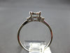 .33CT DIAMOND 18KT WHITE GOLD 3D CLASSIC ROUND CLUSTER ILLUSION ENGAGEMENT RING