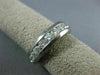ESTATE WIDE 1CT DIAMOND PLATINUM CLASSIC SEMI ETERNITY CHANNEL ANNIVERSARY RING