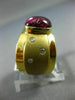 ESTATE LARGE 5.15CT DIAMOND & AAA TOURMALINE 14K YELLOW GOLD COCKTAIL RING 17219