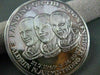 LANDING ON THE MOON E.ALDRIN N.ARMSTRONG M.COLLINS SILVER COIN 925 #22195