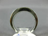 ESTATE .85CT DIAMOND 18KT WHITE GOLD 3D SEMI ETERNITY CHANNEL ANNIVERSARY RING