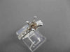 ESTATE 1.30CT DIAMOND 18KT WHITE GOLD ETERNITY SEMI MOUNT ENGAGEMENT RING #21352