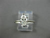 ESTATE .55CT DIAMOND MARQUISE 14KT WHITE GOLD SOLITAIRE ENGAGEMENT RING #17260